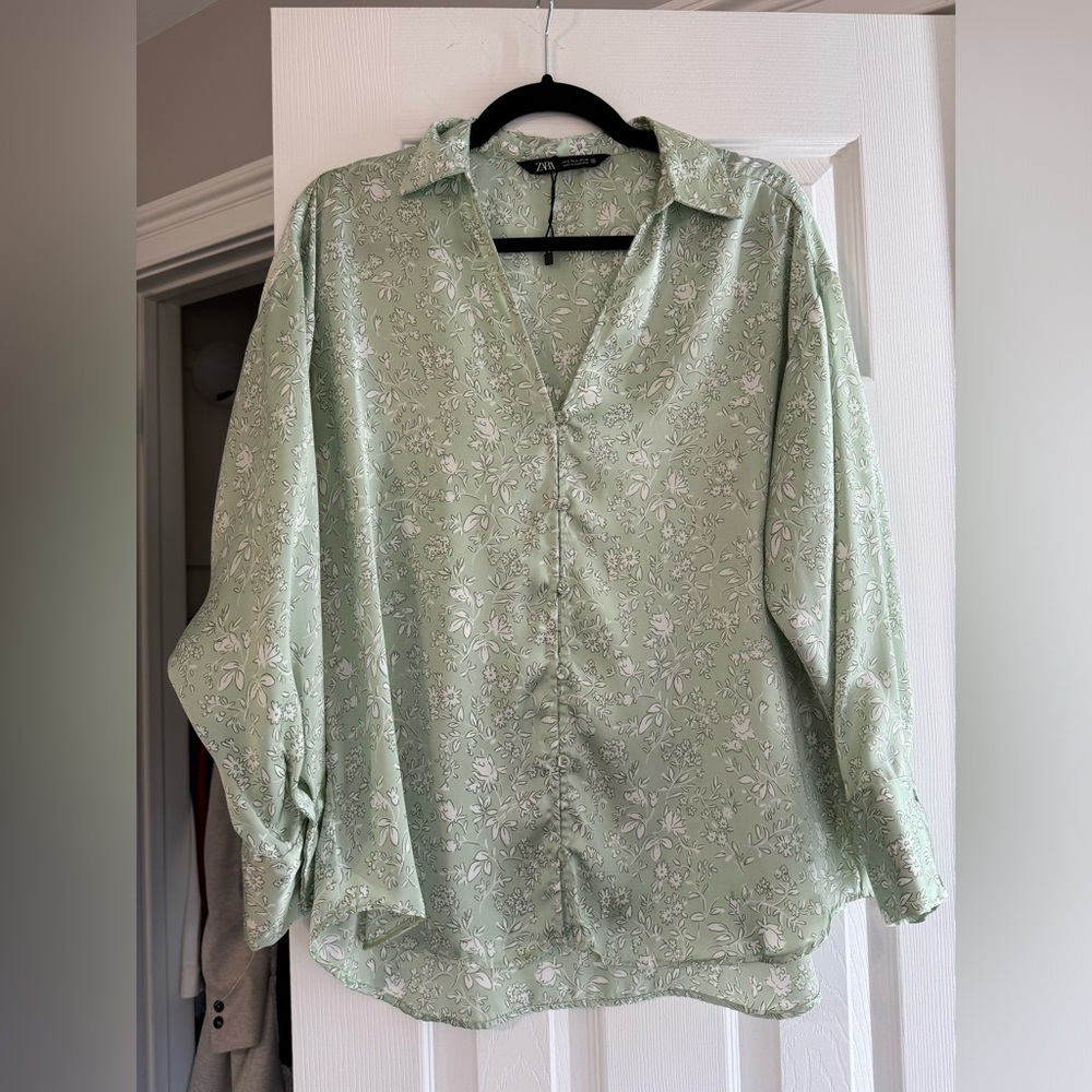 Zara Blouse and Pants Set